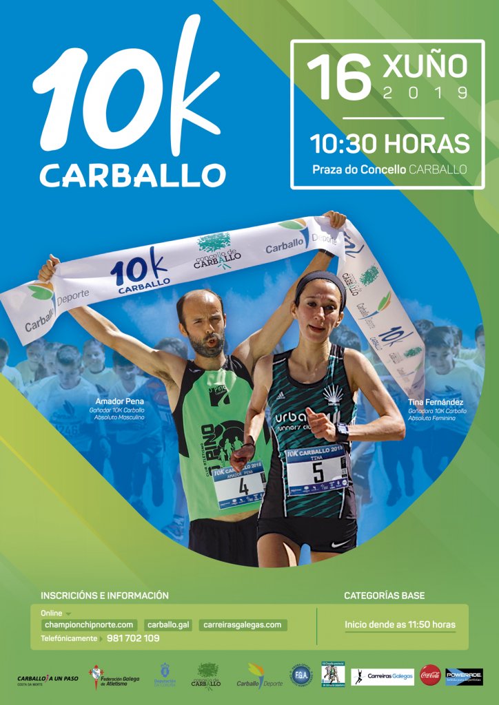 Cartel da 10K Carballo 2109