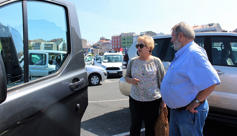 Beln Lendoiro e Luis Lamas visitaron a feira o sbado pola ma