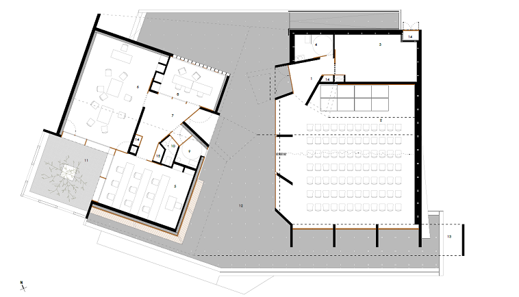 Plano do edificio