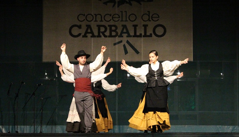 No Festival de Msica e Danza participaron as agrupacins locais, como San Campio (Foto: J. L. Castro)