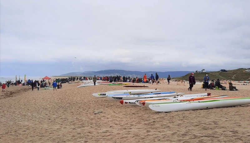 Ambiente na praia