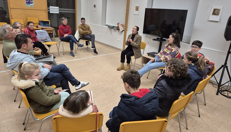 Primeira sesin do ano da Escola de Regueifa