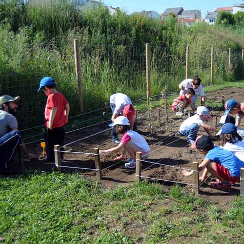 Horto infantil ecolxico do Concello de Carballo