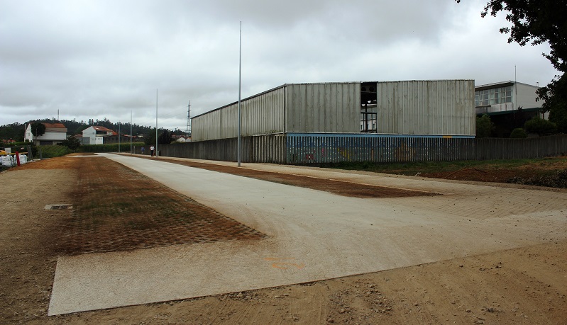 Obras da primeira fase da contorna do CEIP Xess San Lus Romero